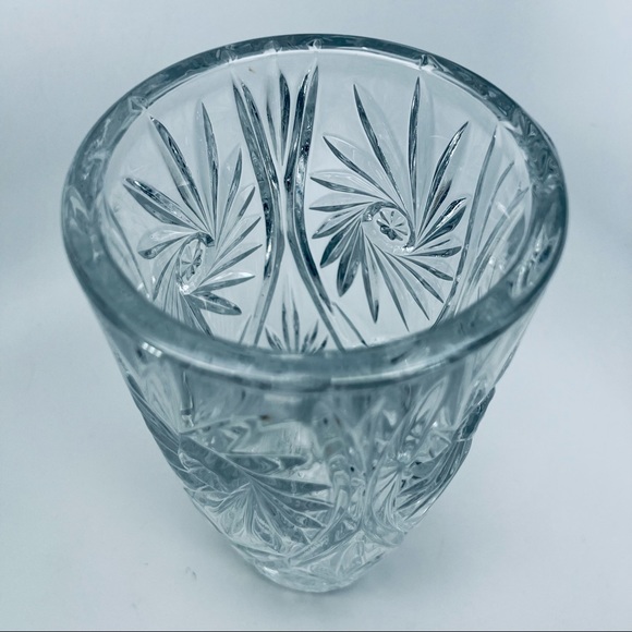 CZECH BOHEMIA CRYSTAL GLASS VASE - Picture 8 of 8
